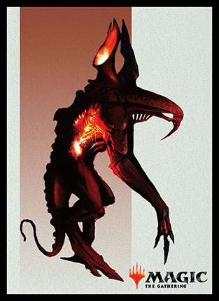 プレイヤーズカードスリーブ『ファイレクシア：完全なる統一』《異端の