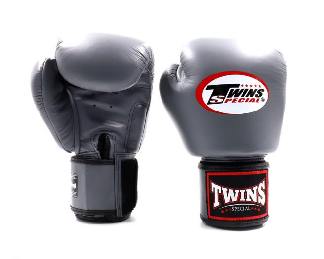 Twins Special 本革ボクシンググローブ BGVL3 Gray | ムエタイショップNAK