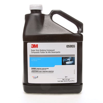 3M™ Super Duty Rubbing Compound, 05955, 1 gal (10.6 lb), 4 per