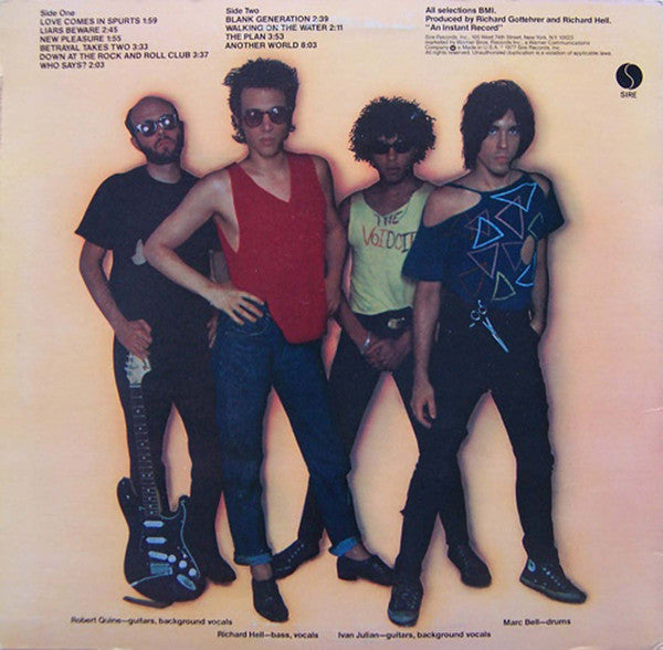 Richard Hell and the Voidoids 