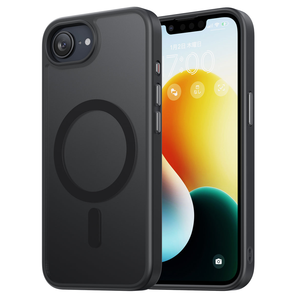 NIMASO iPhone 17e/16eケース MagSafeアクセサリー対応 スマホケース