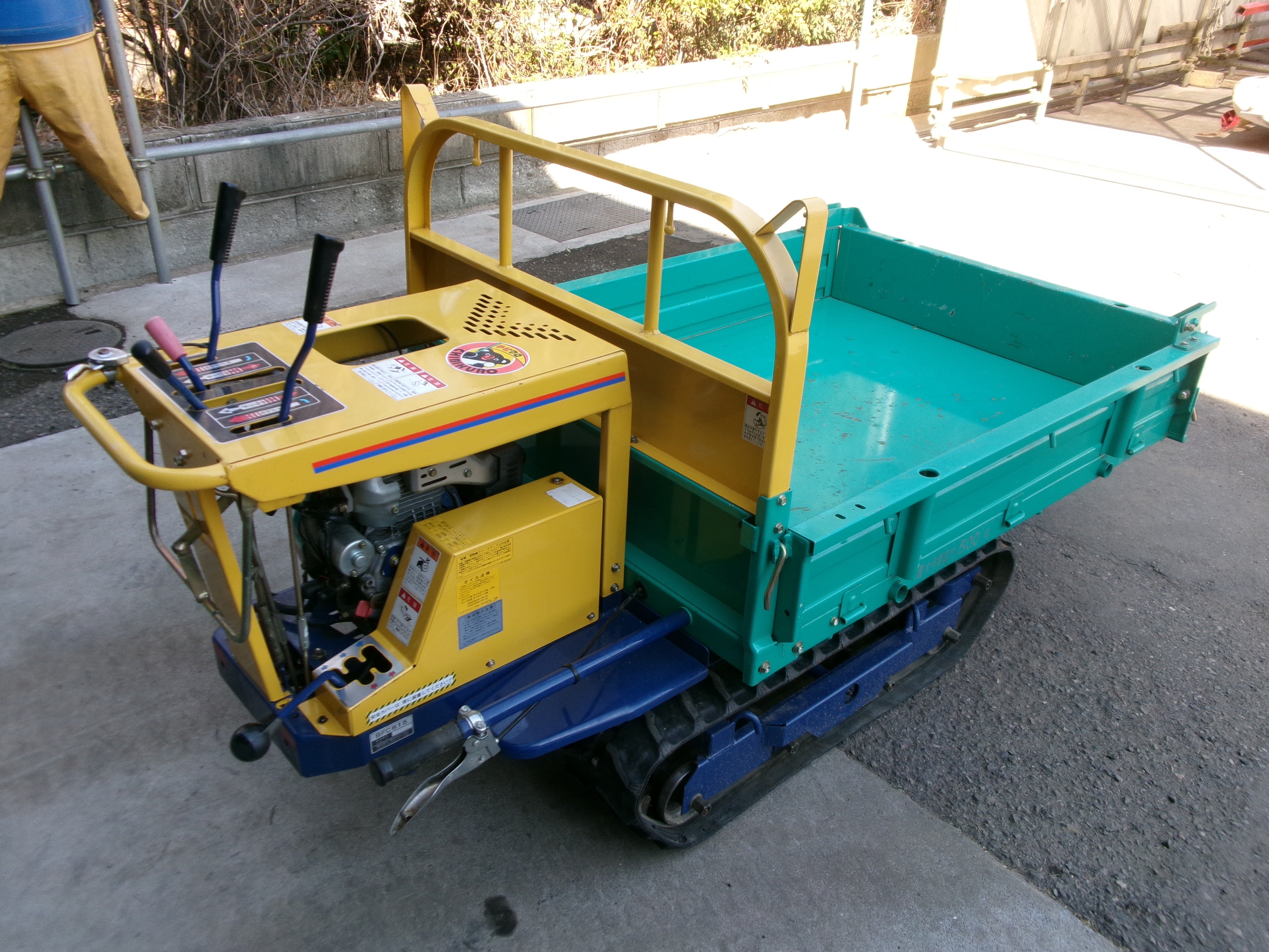 筑水キャニコム 中古 運搬車 BFC615 セル付 手動ダンプ – 農キング