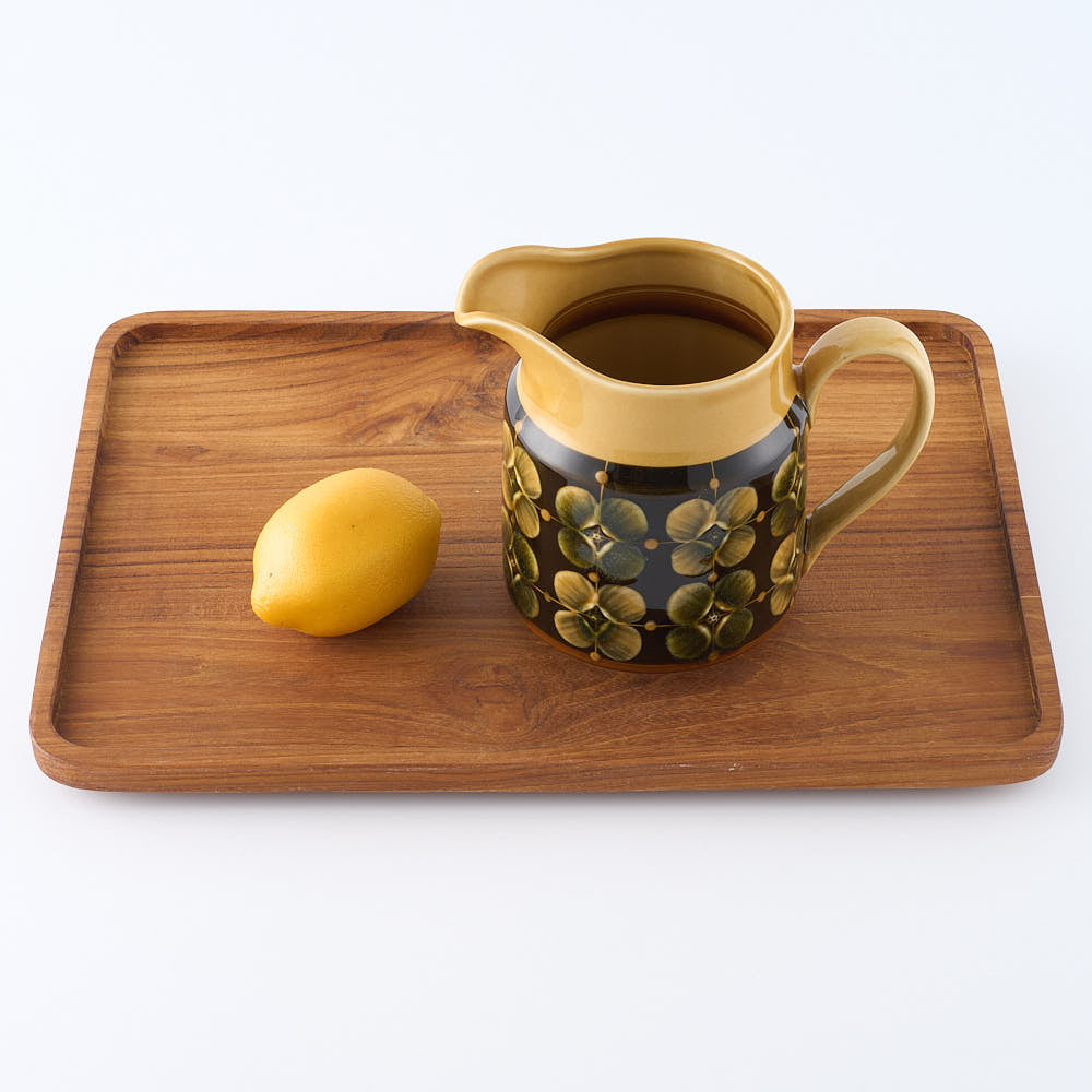 ふくべ窯 飴釉花水木 ピッチャー ¥13,200 大人の焼き物