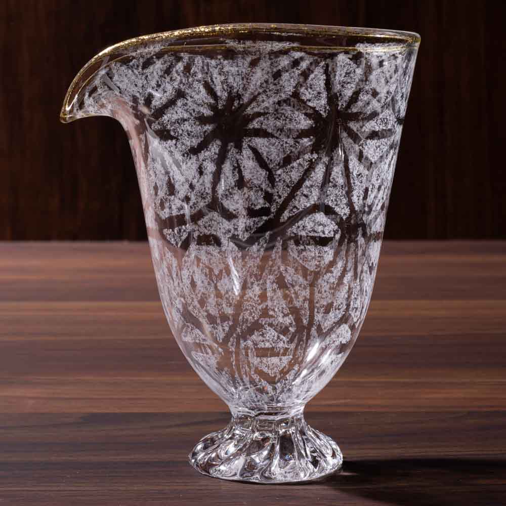 ガラス作家 三原なぎ asanoha 澄 片口 ¥9,350 大人の焼き物