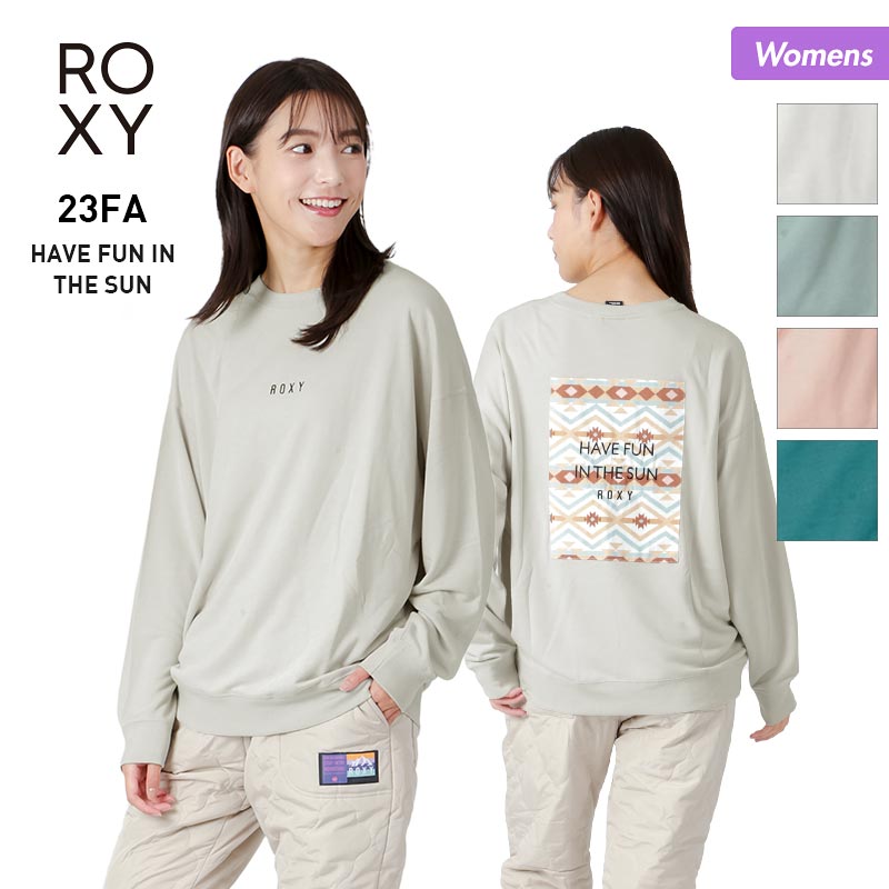 倉庫一掃大SALE] ROXY/ロキシー レディース ロングTシャツ RLT234806