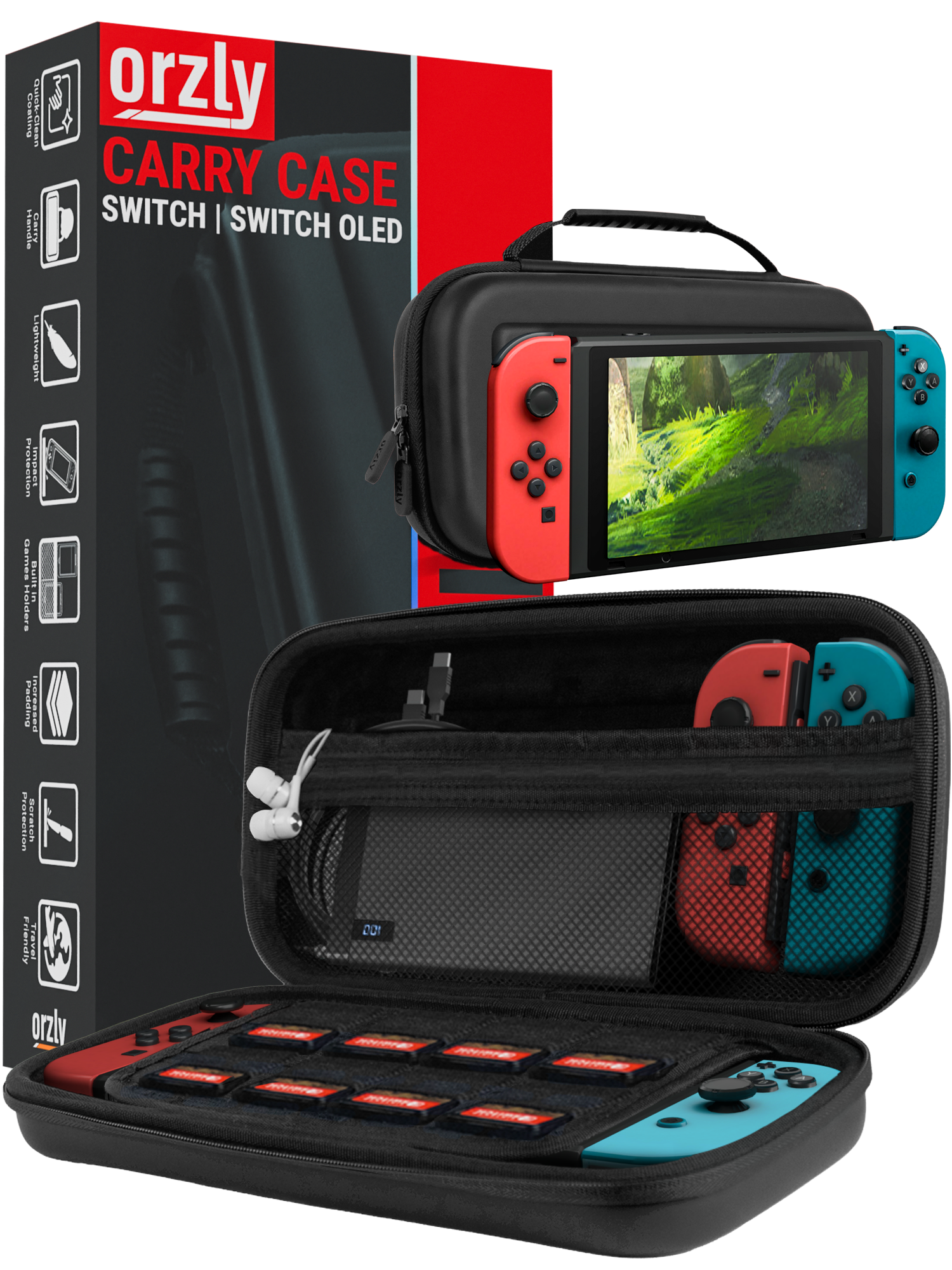 Nintendo Switch Case | Switch Accessories | Orzly Official Store