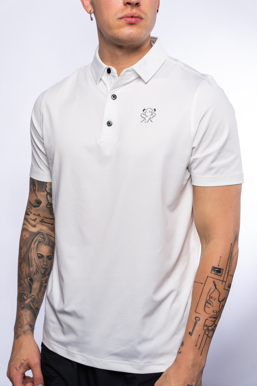 Country Club Polo - White – Cactus Hack