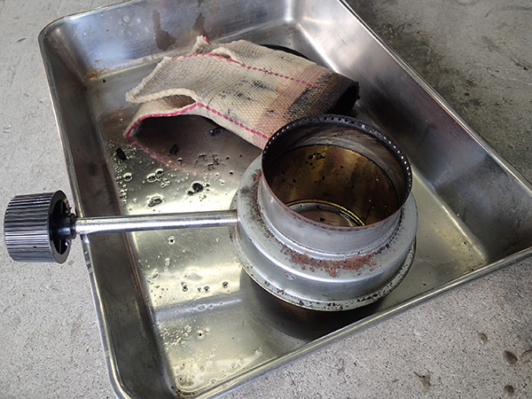 ニッセンストーブ（SS-6）の芯交換 | CAMP*SITE