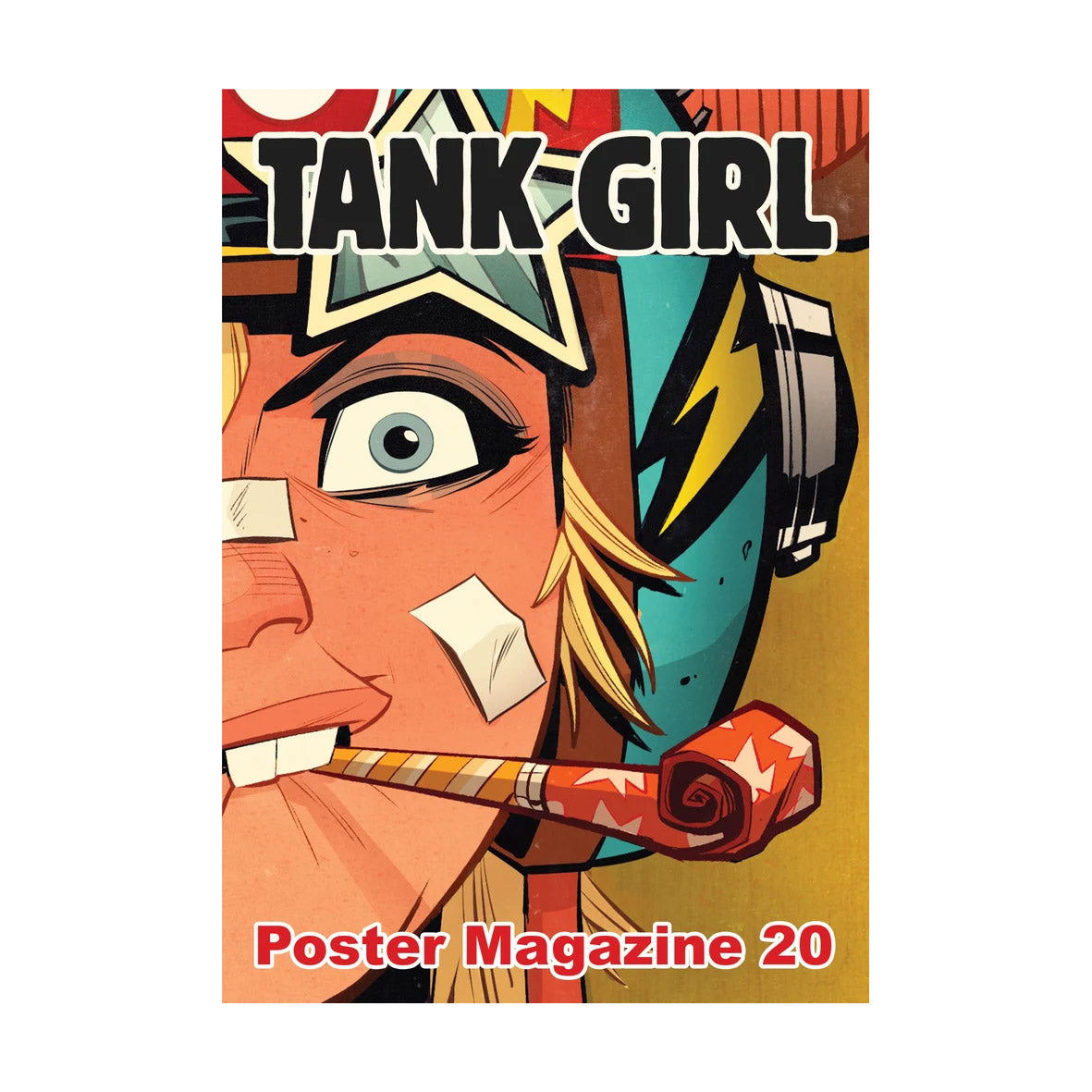 Zine - Tank Girl Poster Magazine 20 plus patch – The Cartoon Museum