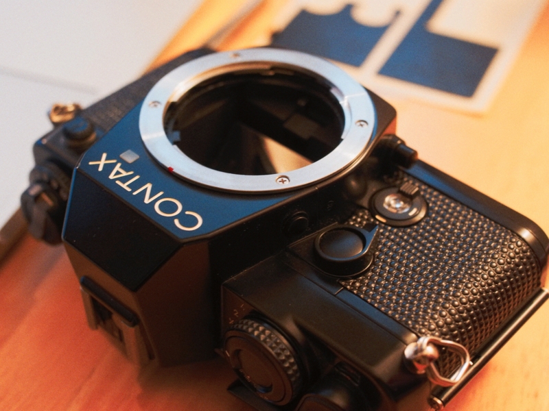 ジャンクで手に入れたフィルムカメラ。CONTAX 139 quartzを完全復活
