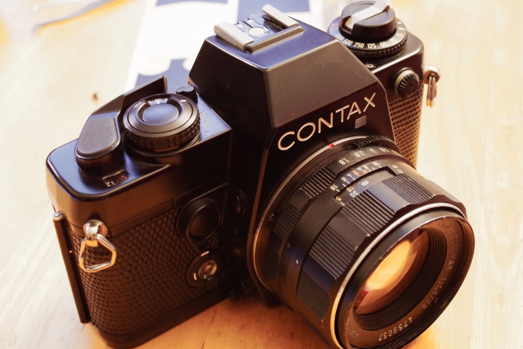ジャンクで手に入れたフィルムカメラ。CONTAX 139 quartzを完全復活