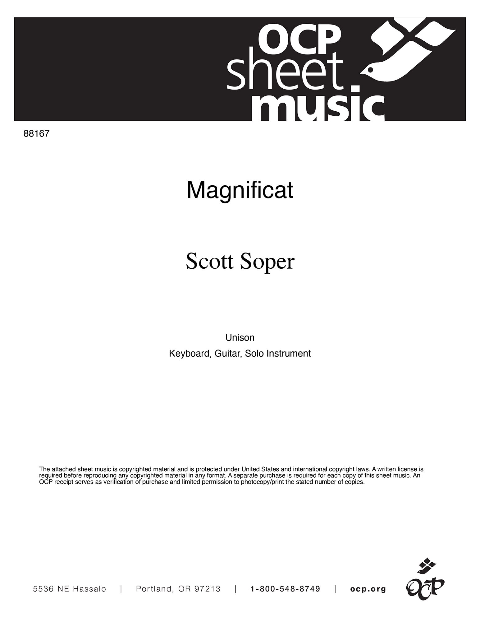 Magnificat – OCP Choral Music