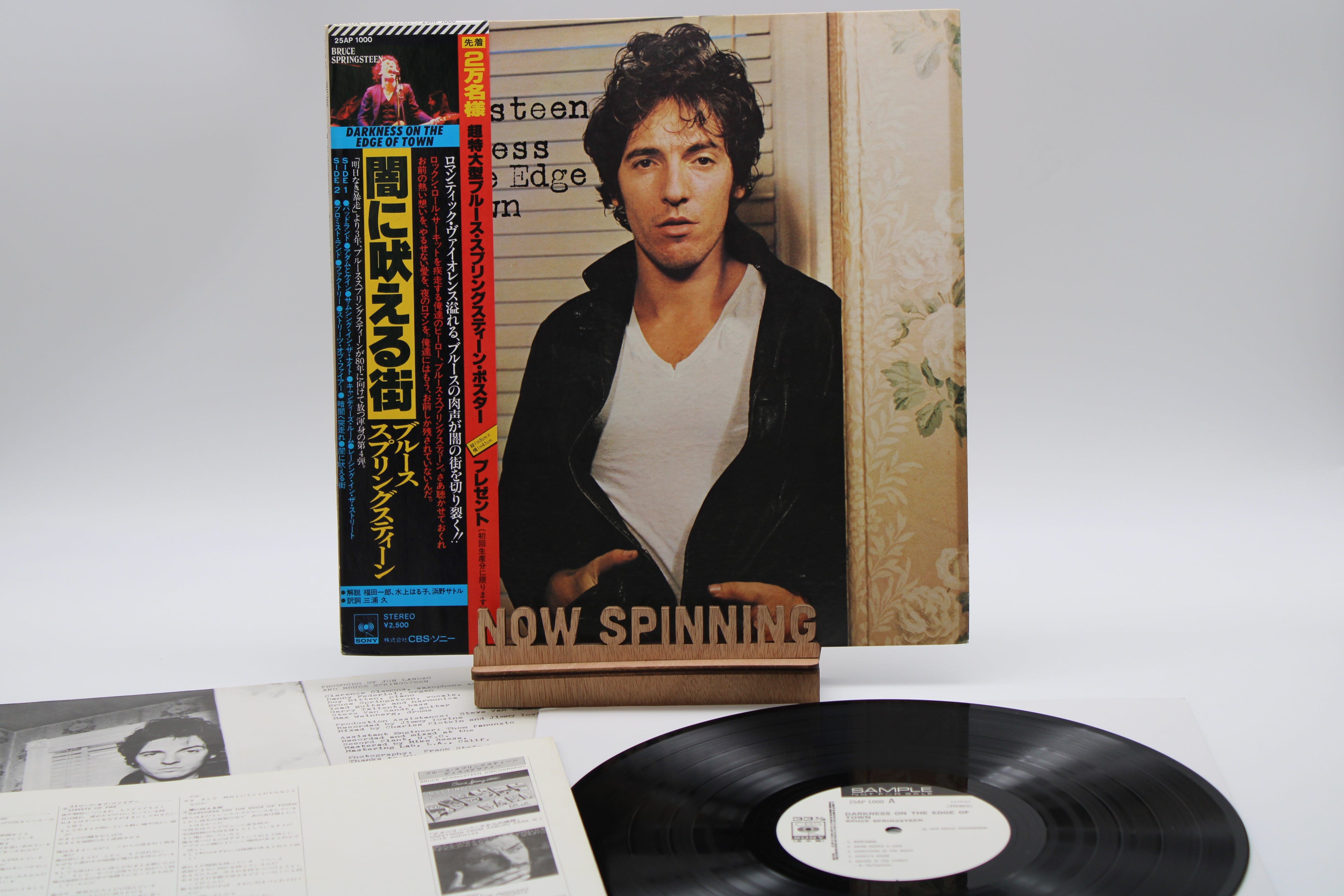 ◾️究極!!最高音質USオリジナル白ラベルプロモ盤□BRUCE SPRINGSTE