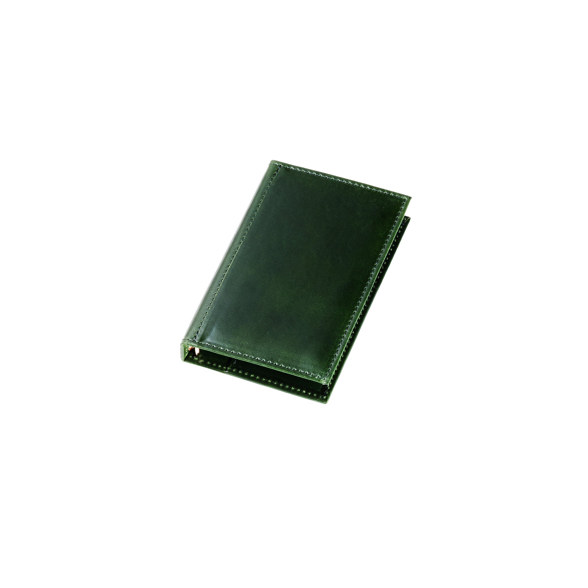 システム手帳 ディープグリーン コードバン M5 φ8mm｜文房具の専門誌