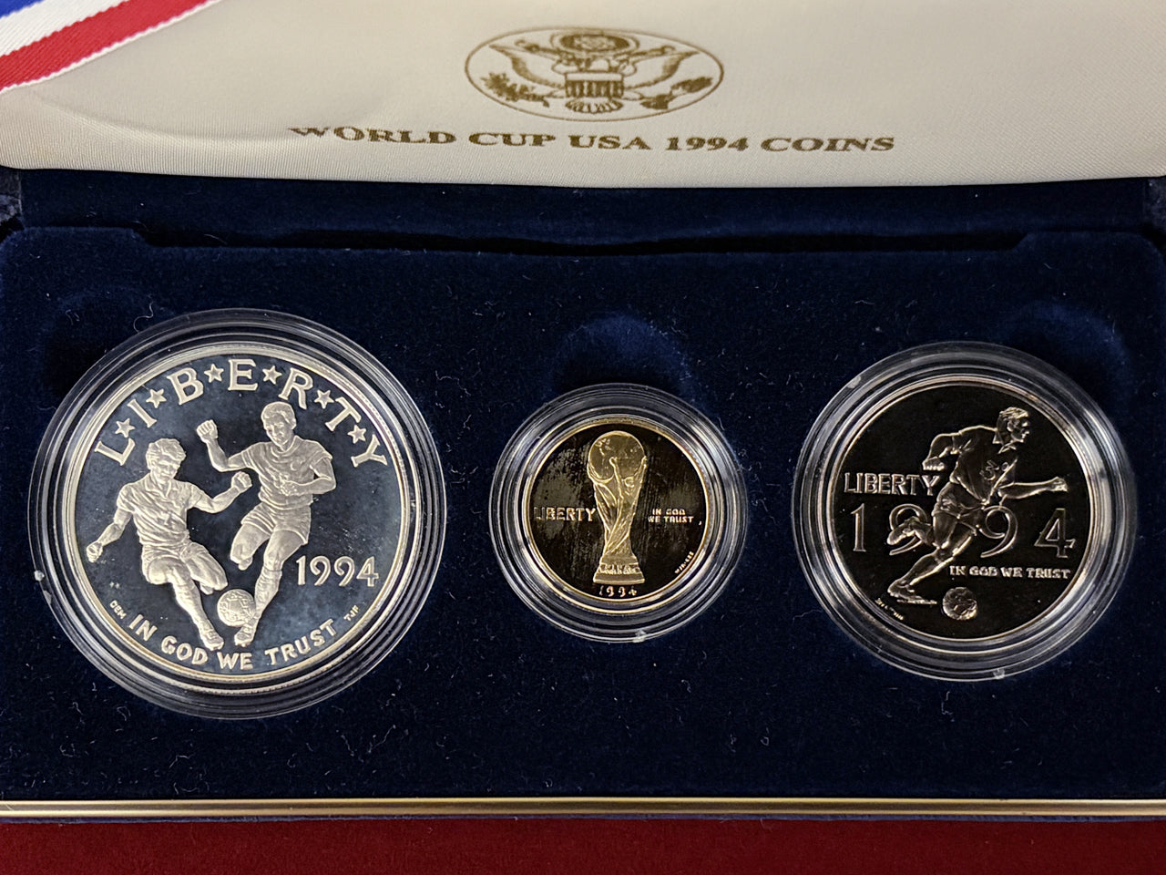 アメリカ】1994年FIFAワールドカップアメリカ大会記念 プルーフセット