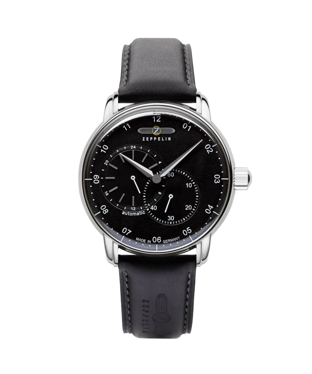 Zeppelin Captain's Line Black 8662-2 - Automatic Watch