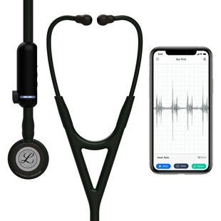 8480 3M Littmann CORE Digital Stethoscope, All Black