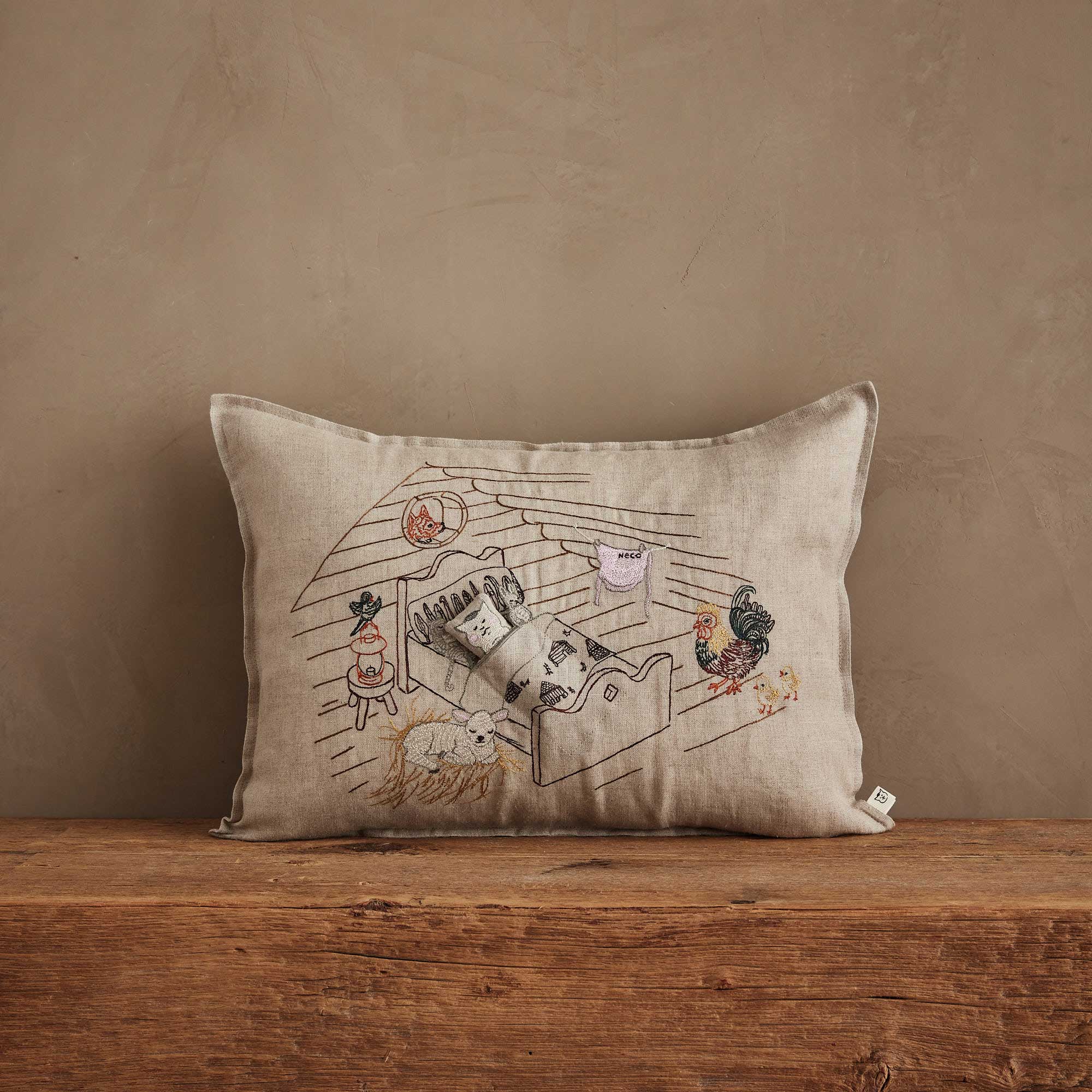 Coral & Tusk x Nekomura san Pocket Pillow