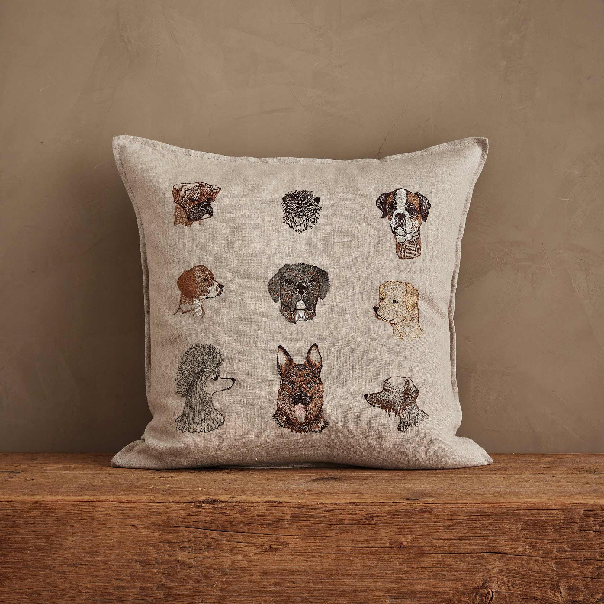 Dogs Pillow | Coral & Tusk