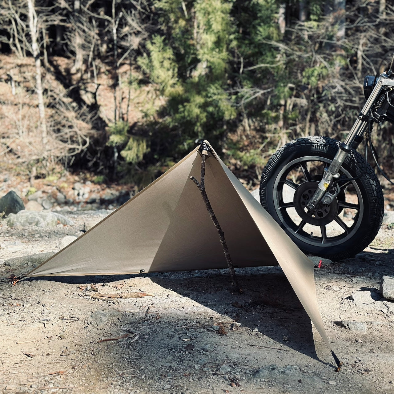 アンルーフ ソロリフレクタータープ Reflector tarp M size [UR1101