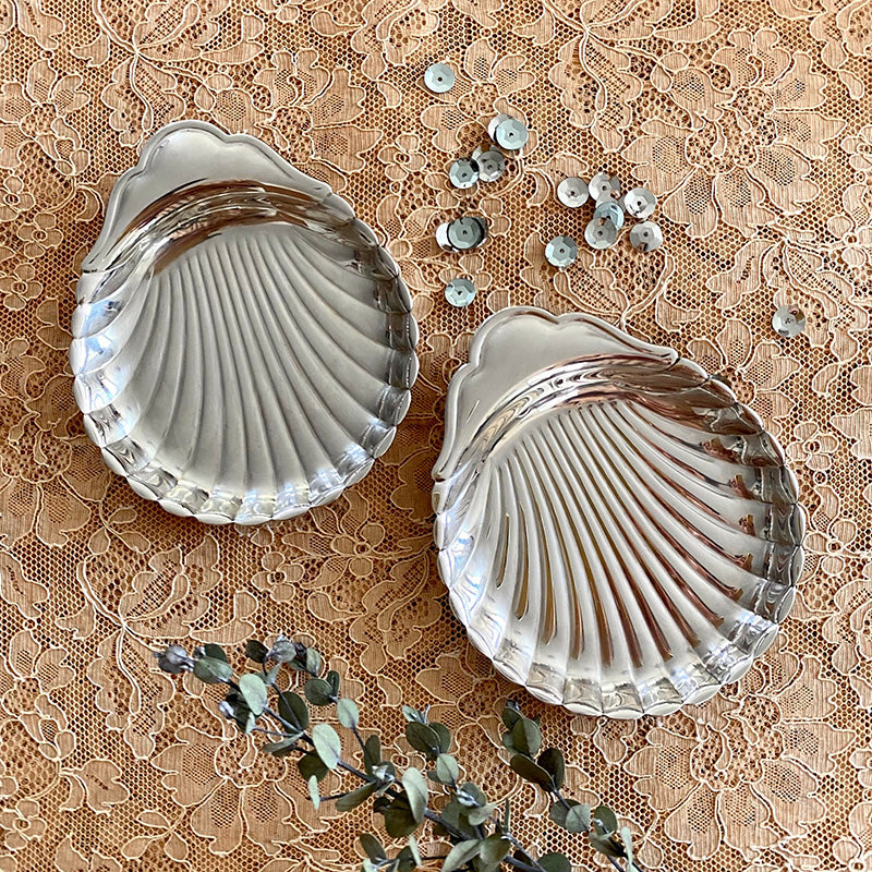 クリストフル シェル型 小皿 ( シルバープレート 皿 フランス製