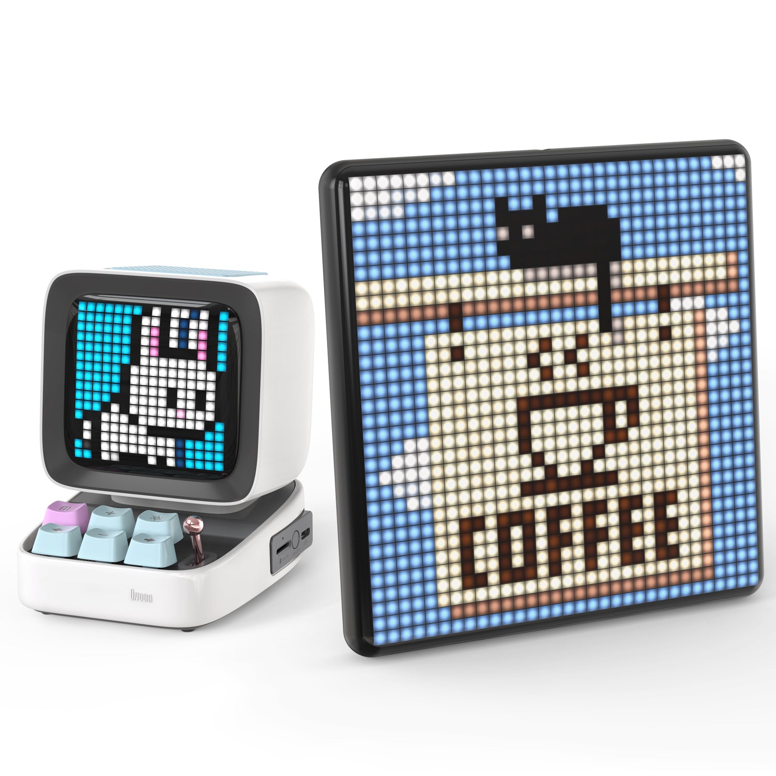 区別pixoo-maxピクセルディスプレイと区別ditooレトロピクセルアート