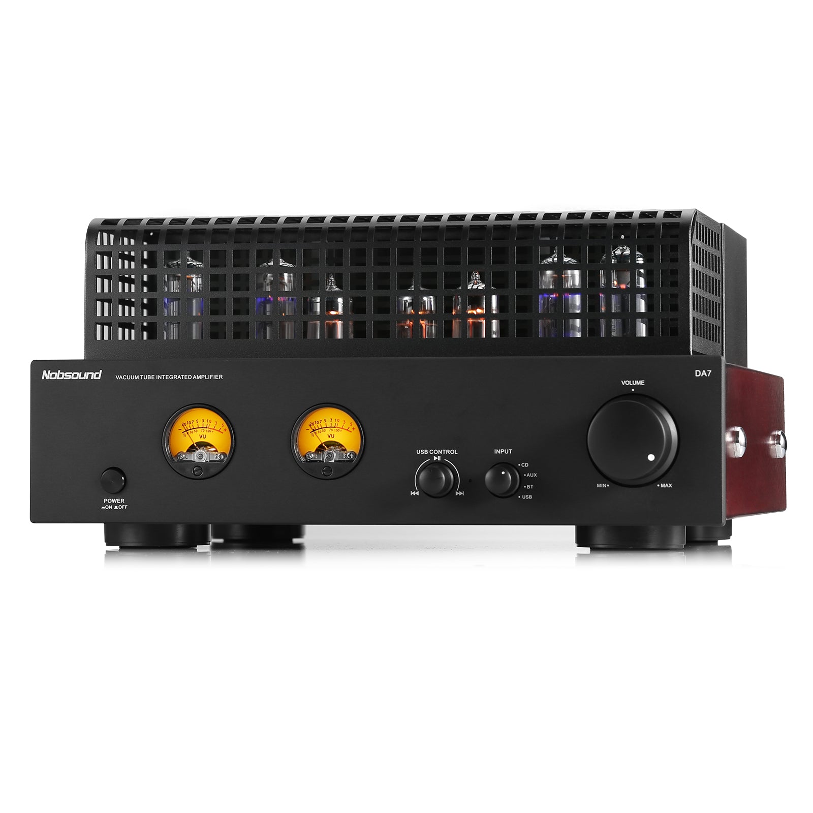 Nobsound DA7 HiFi Vacuum Tube Power Amplifier with Bluetooth/RCA
