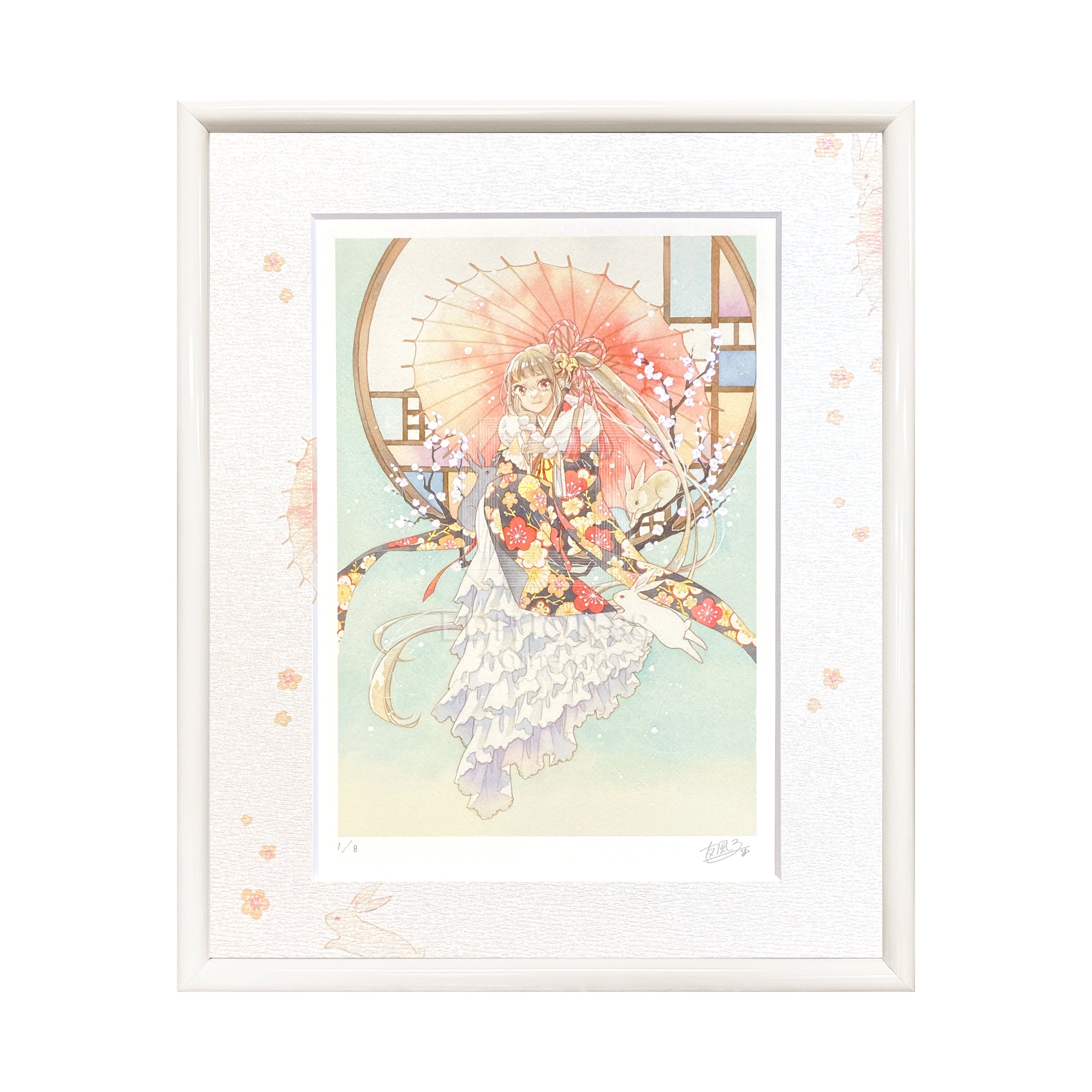 88グラフ3 『卯年』 プラチナ版 / 友風子（直筆サイン＆作家手彩入り