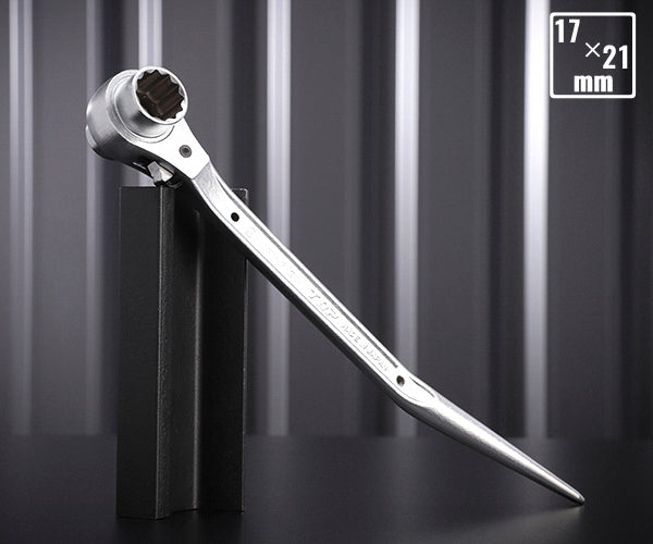 TOP 鳶仕様ラチェットレンチ（竜也モデル） RM-17X21N-BT トップ工業