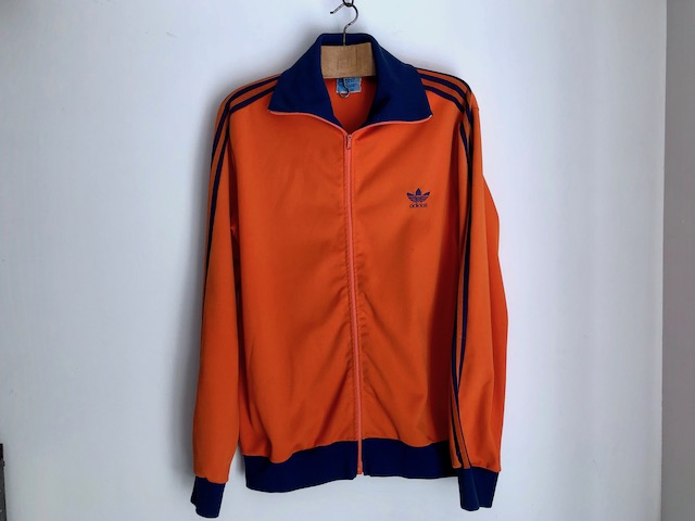 アディダス オレンジジャージ フランス製 オランダ代表カラー