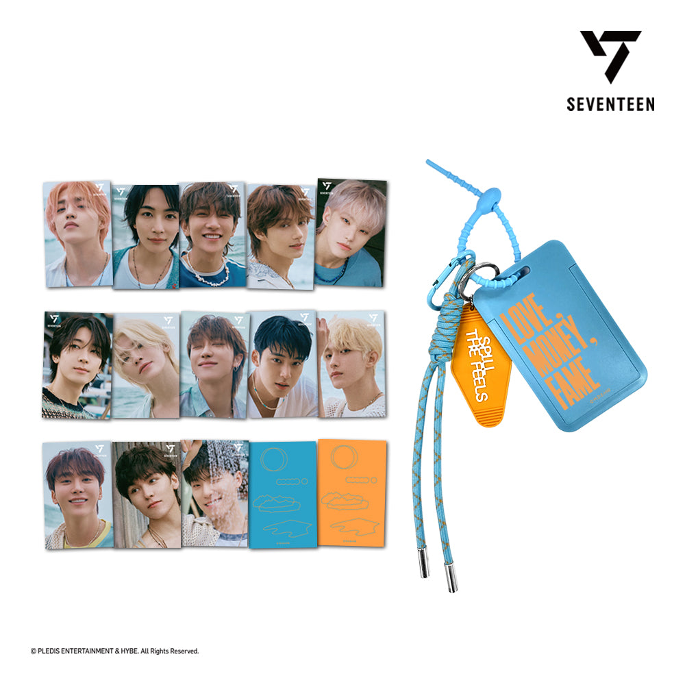 SEVENTEEN 3D LENTICULAR MINICARD＆CARD HOLDER SET（SPILL THE FEELS