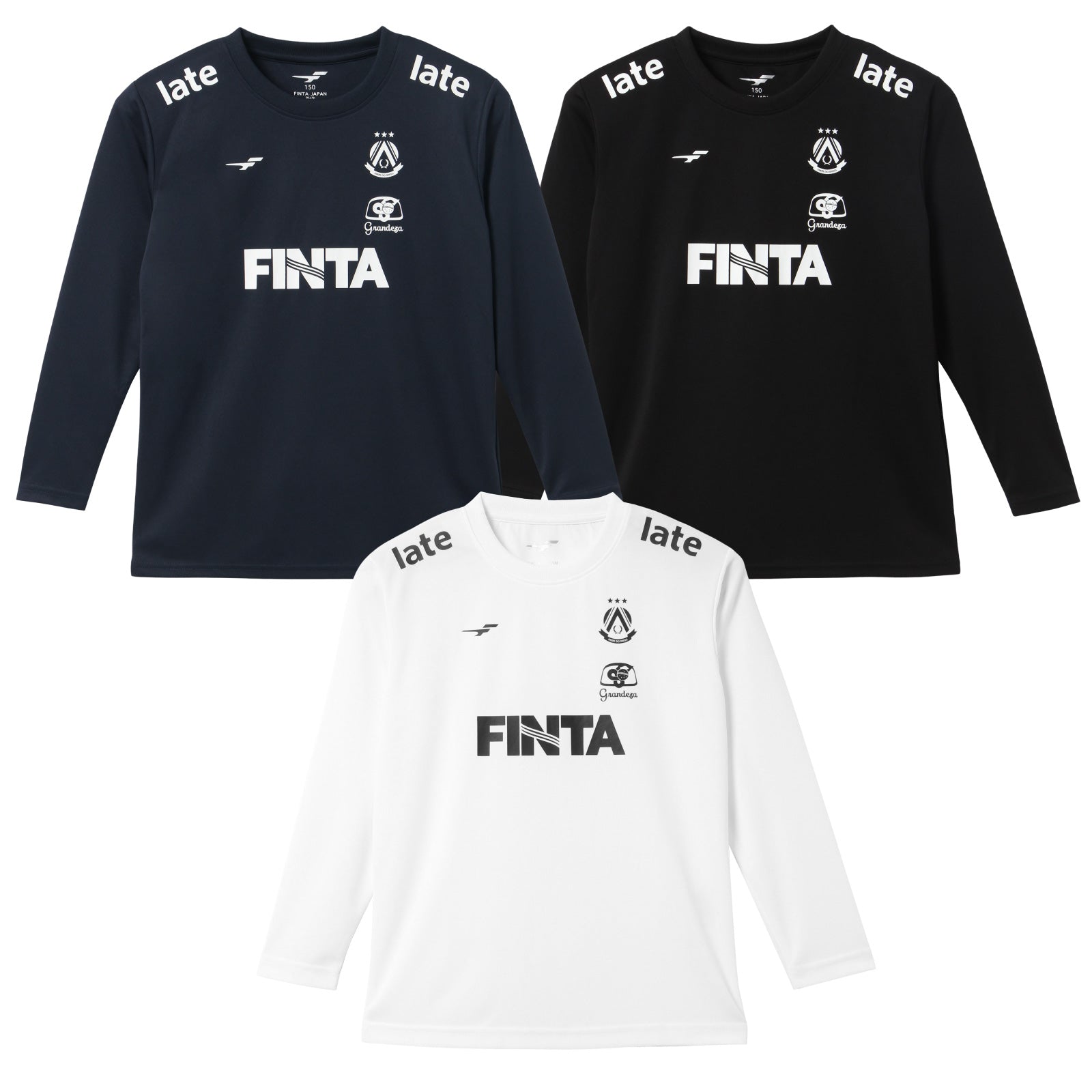 FINTA フィンタ サッカー フットサル ジュニア 長袖 プラクティス