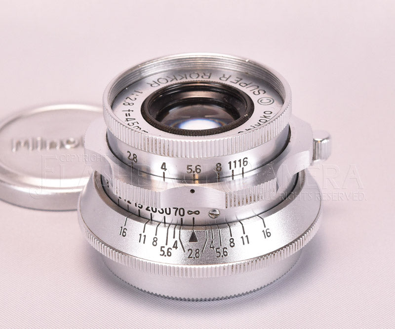 Super Rokkor 45mm f2.8 (L) – FLASHBACK CAMERA