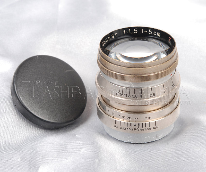 Sonnar 50mm f1.5 (L) – FLASHBACK CAMERA