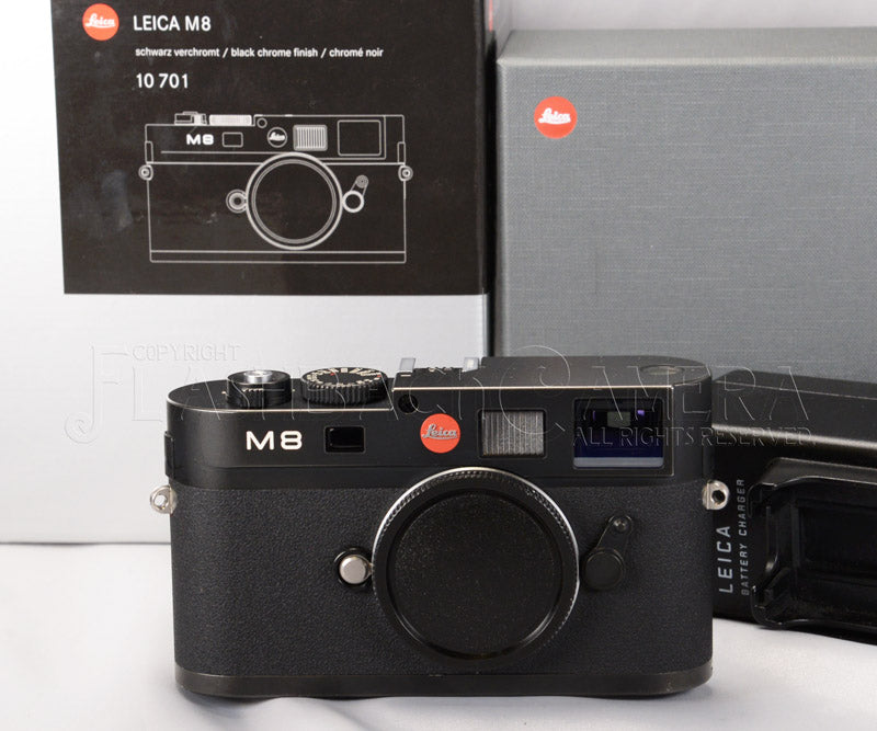 Leica M8 Black Chrome – FLASHBACK CAMERA