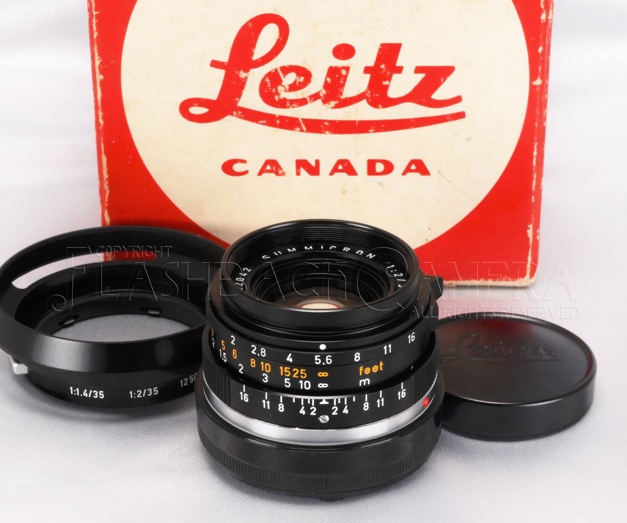 Summicron 35mm f2 (M) Black – FLASHBACK CAMERA