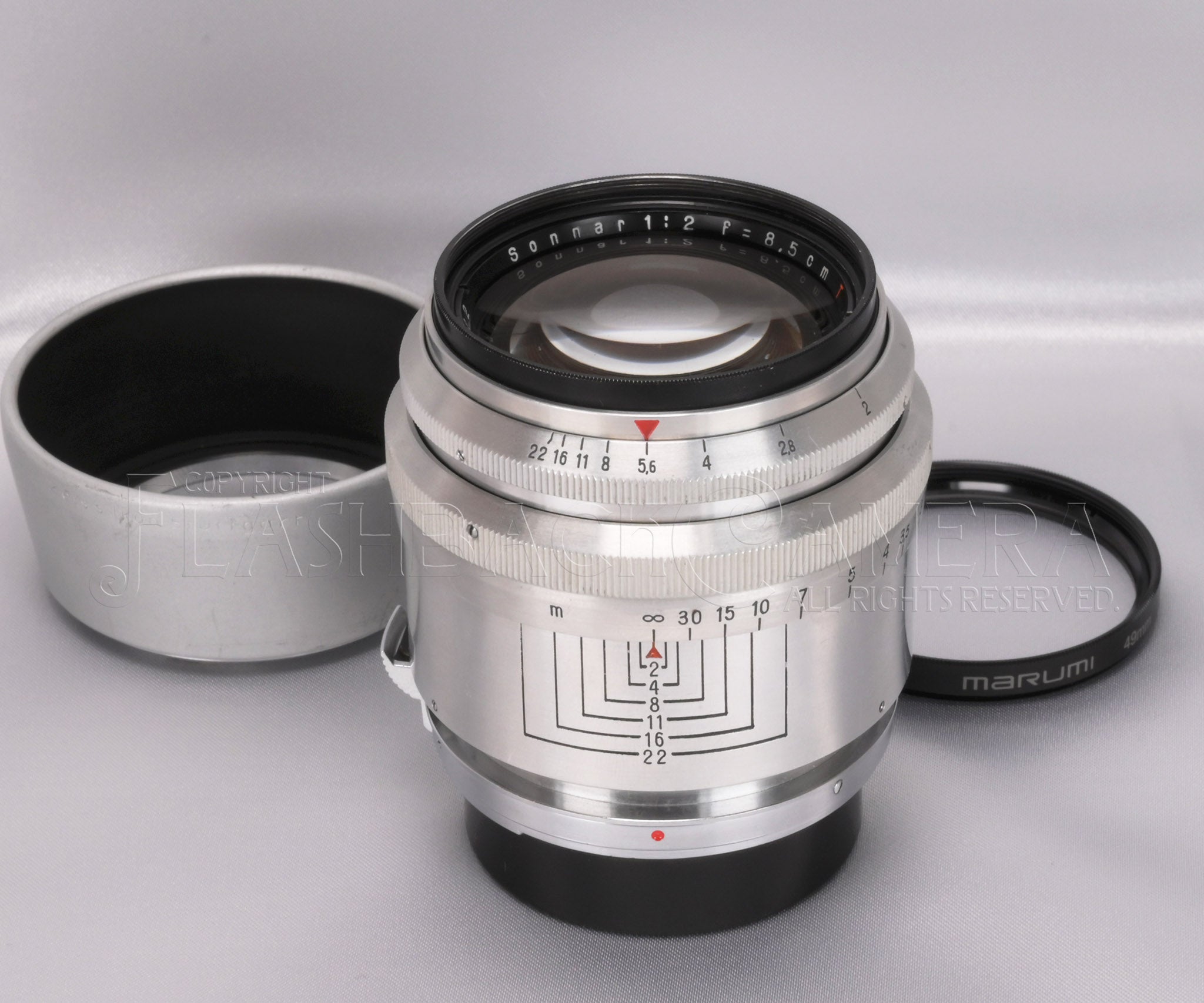 Sonnar 85mm f2 (Contax) – FLASHBACK CAMERA