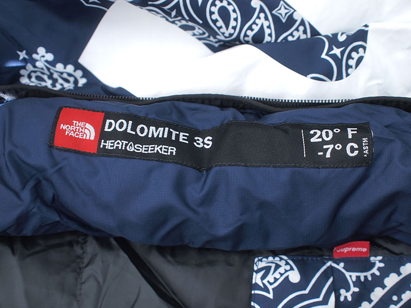 Supreme×THE NORTH FACE 'Bandana Dolomite Sleeping Bag'寝袋