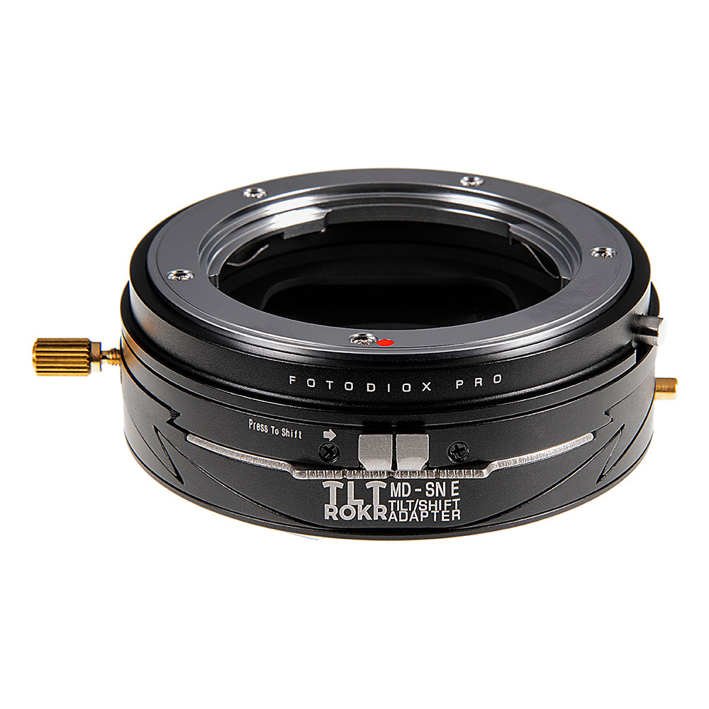 TLT ROKR (Tilt/Shift) Adapter - Minolta SR (MD/MC) Lens to Sony E