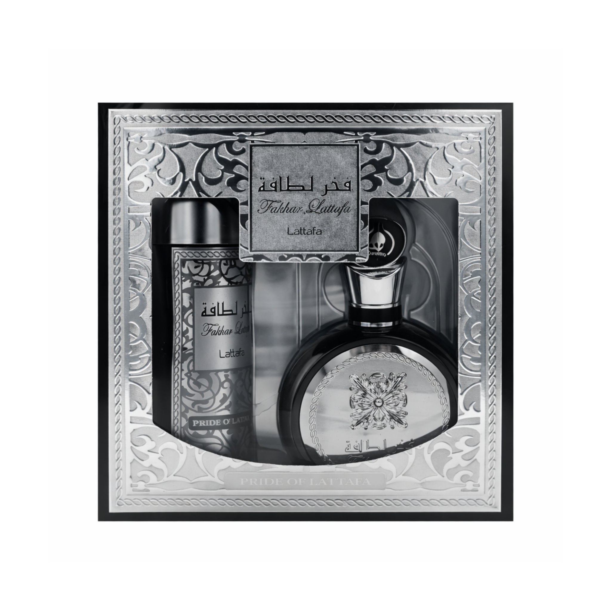 LATTAFA FAKHAR 2 PCS GIFT SET | 100ML EDP + 200ML PERFUME SPRAY