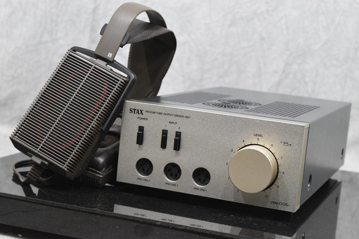 STAX SRM-006t SR-404 ヘッドフォンアンプ イヤースピーカー セット