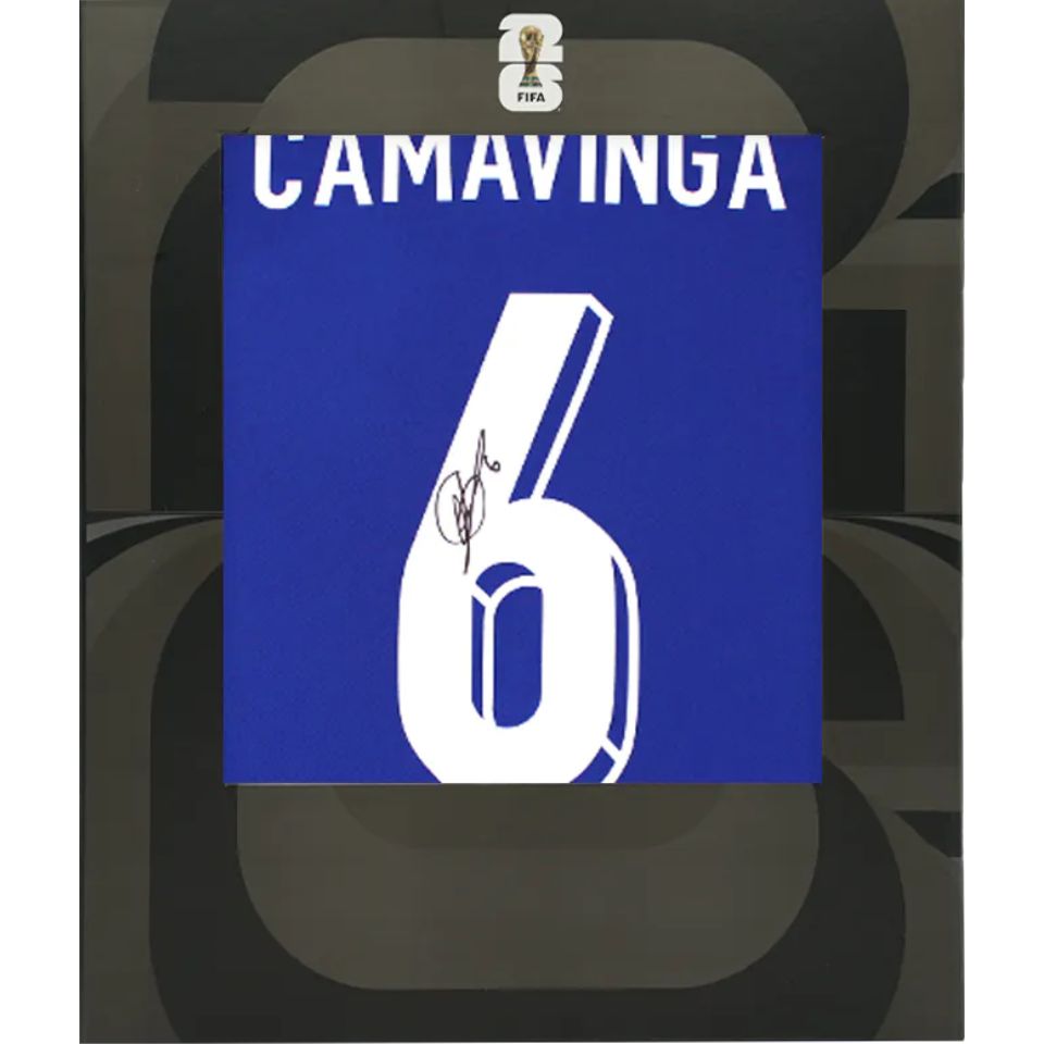 エドゥアルド・カマヴィンガ【直筆サイン入り】フランス代表 2024