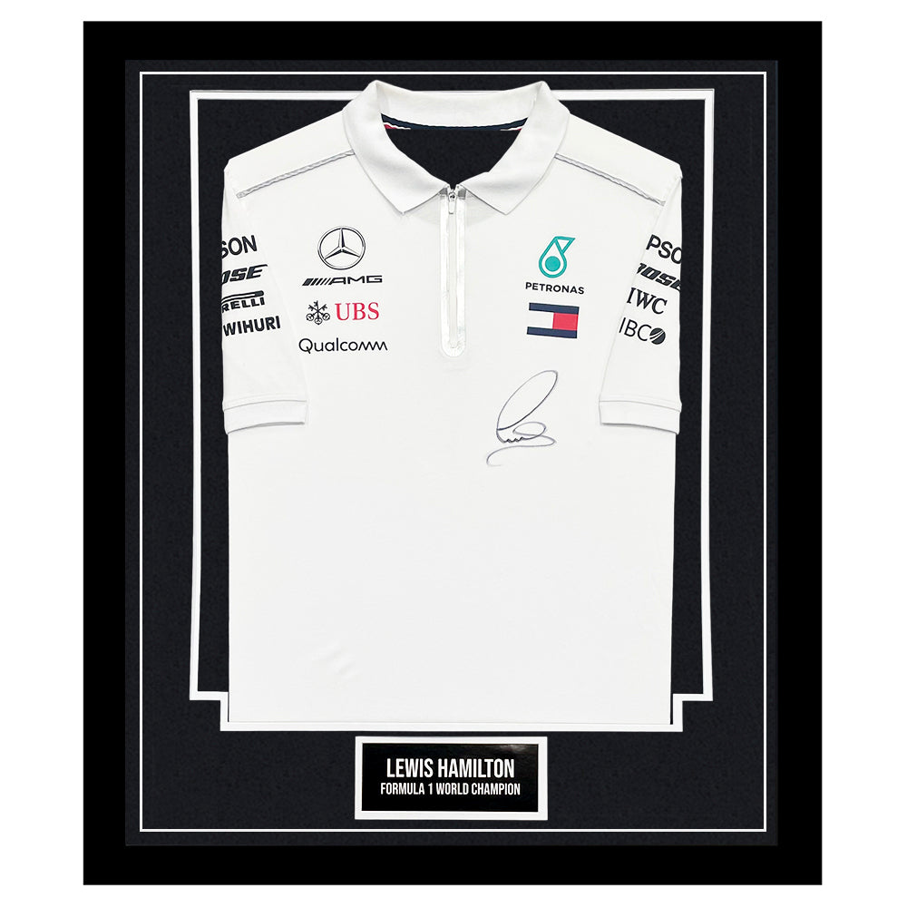 額入り】ルイスハミルトン F1ワールドチャンピオン 直筆サイン入り