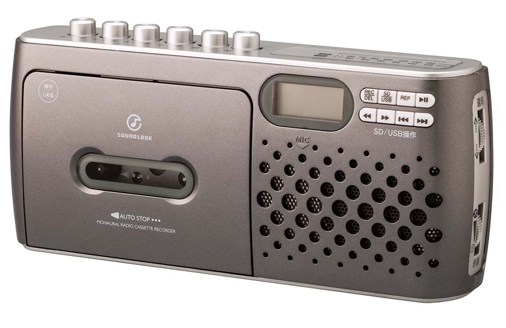 ビックカメラオリジナルのワイドFM/SD/USB対応ラジカセ。4,980円 - AV