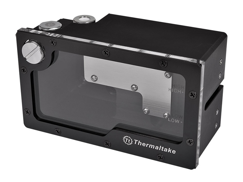 5インチベイ用のポンプ内蔵リザーバータンクがThermaltakeから登場