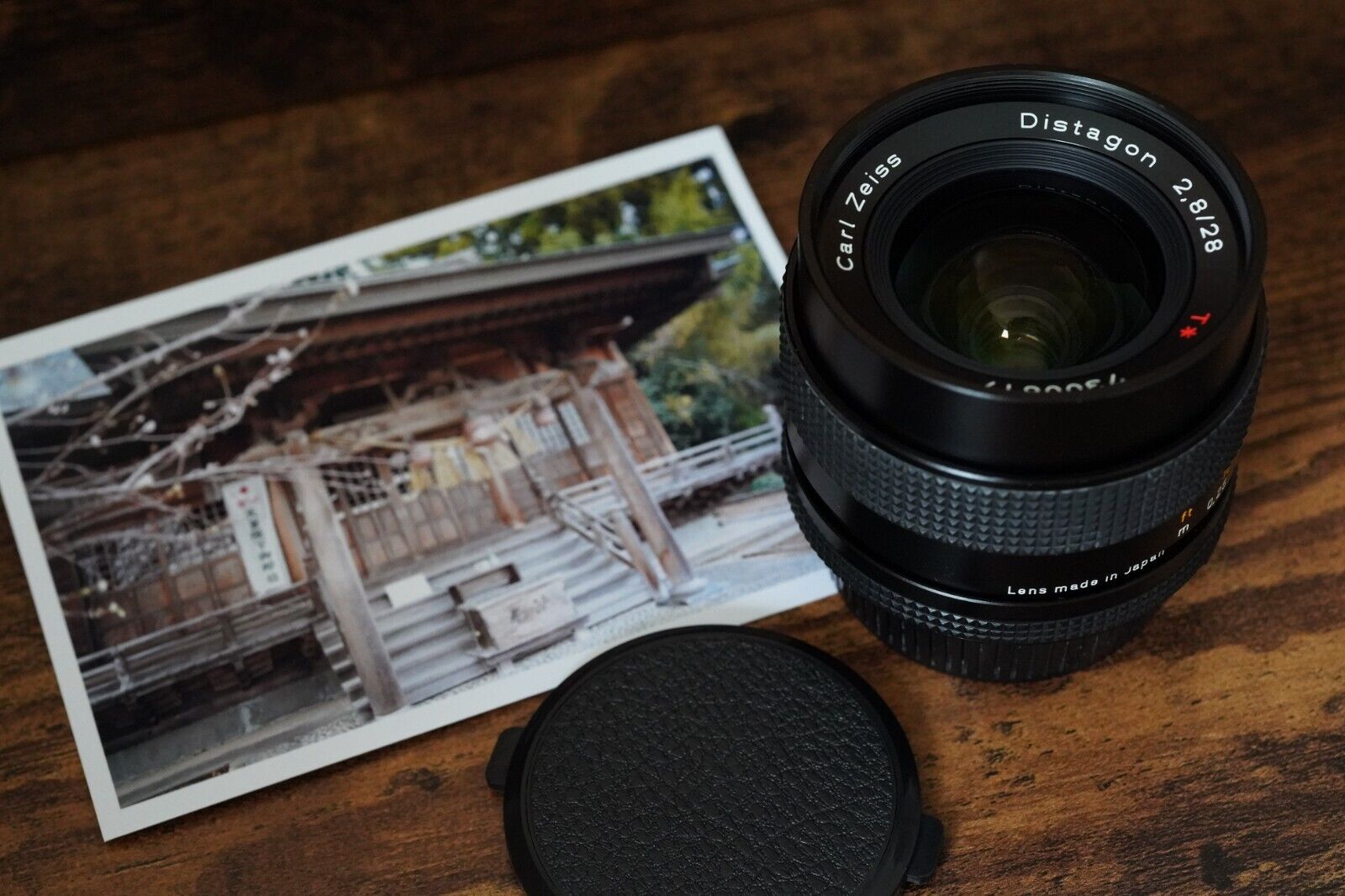 CONTAX carl zeiss Distagon 28mm F2.8 MMJ Photo tested from Japan