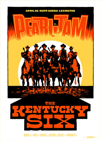 Pearl Jam 2016 Lexington Regular Edition Poster – Ames Bros