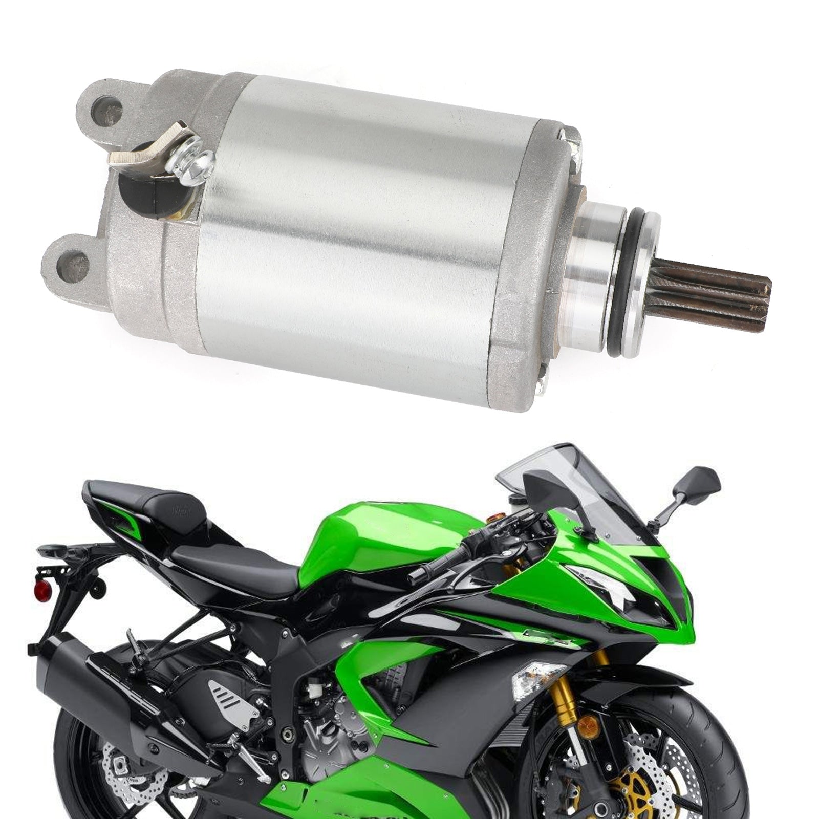 2013-2025 Kawasaki ZX6R ZX-6R Ninja ZX 636 ZX636 Starter Motor 21163-0