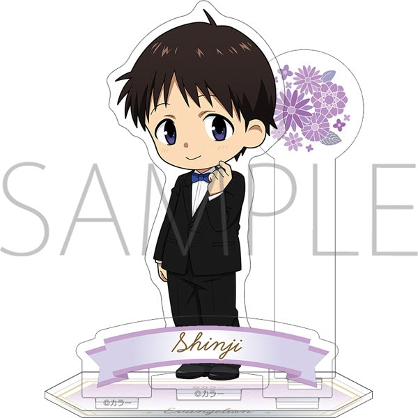 Rebuild of Evangelion] Acrylic Stand/Shinji Chibi Ver. | animate USA