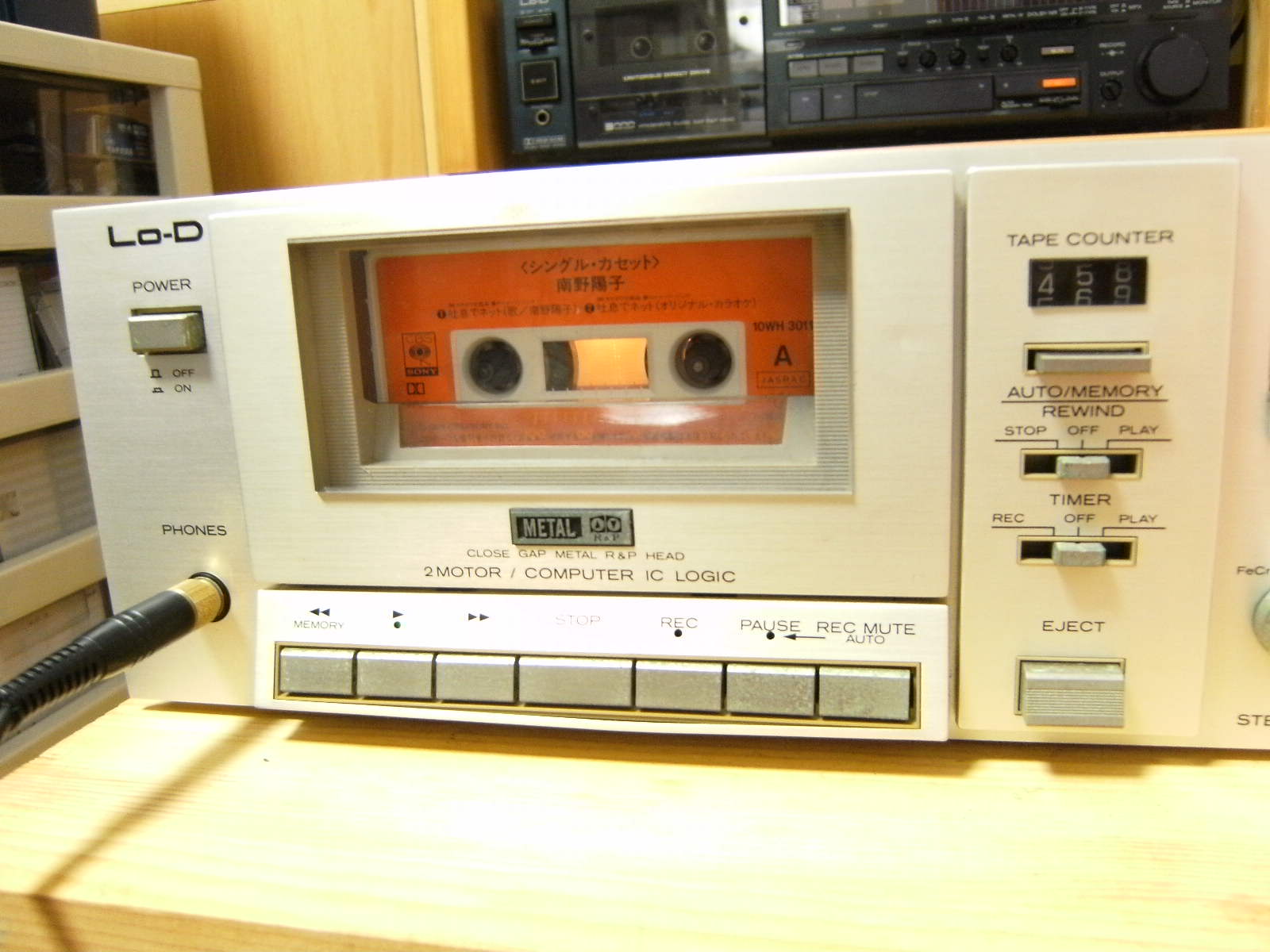 ローディのカセットデッキコレクション D-80s